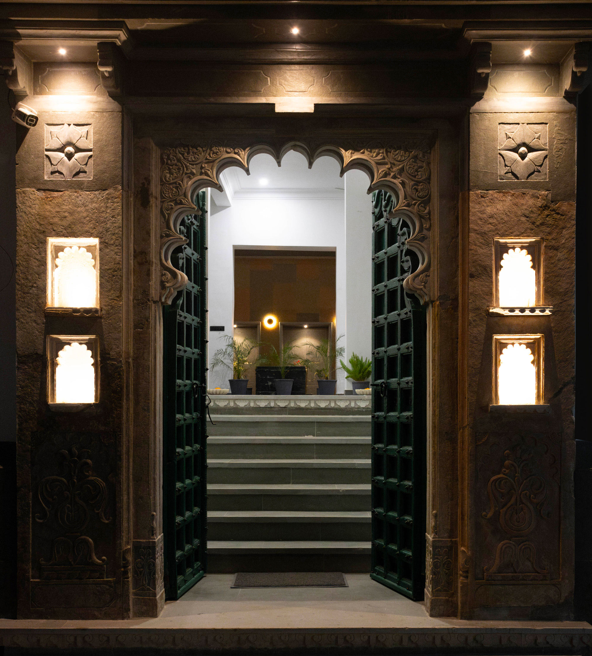 entrance